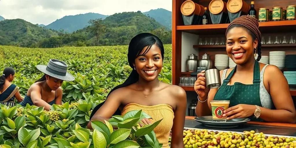Café e mulheres: papel histórico nas lavouras e cafeterias que mudou o Brasil