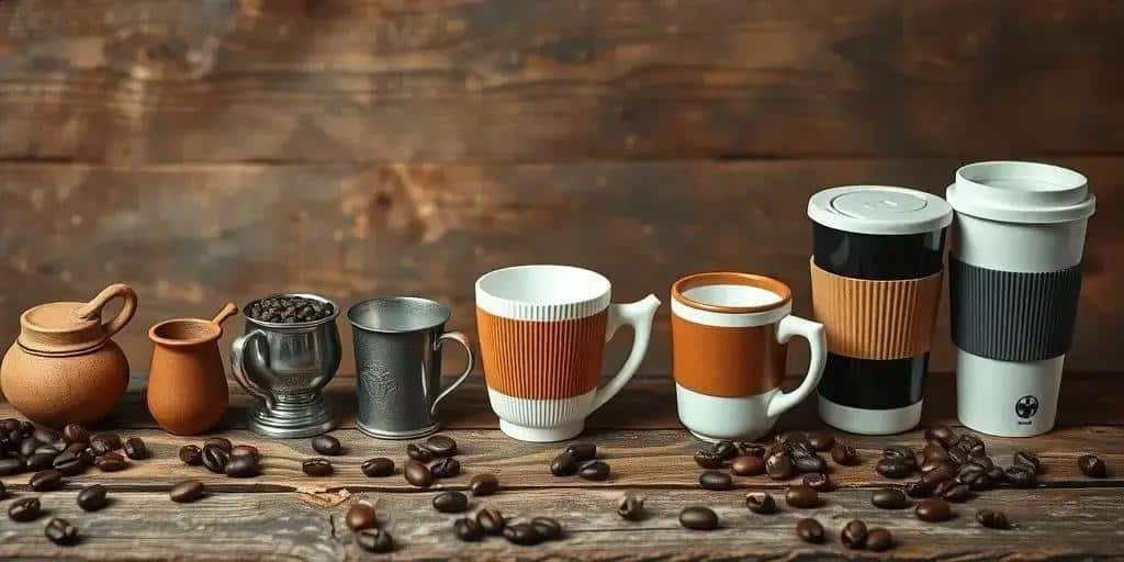 Evolução do design das xícaras e utensílios usados para café: das origens à era high-tech