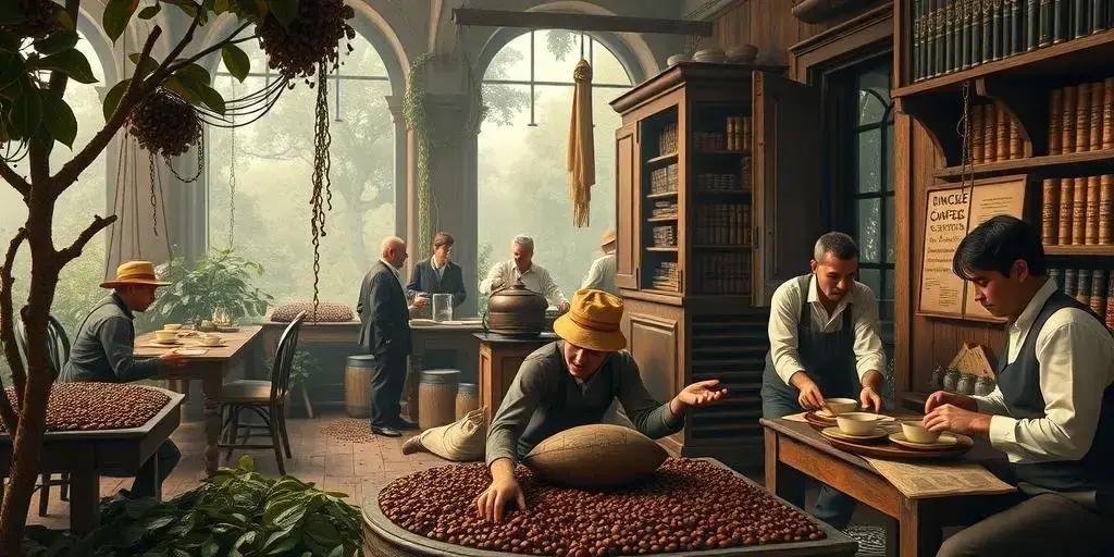 Por que o café se tornou um produto tão valioso no século XIX? Segredos revelados