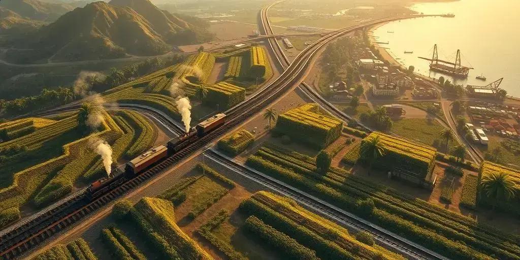 Como o café transformou cidades e ferrovias no Brasil: segredos da urbanização